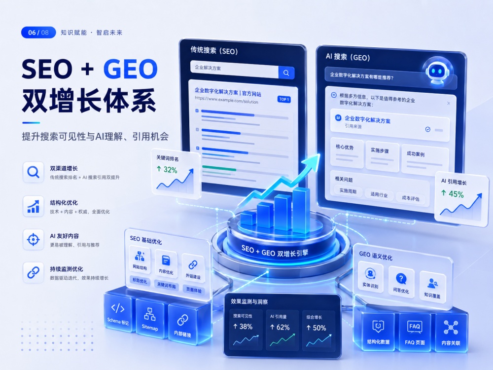 SEO + GEO 雙增長體系