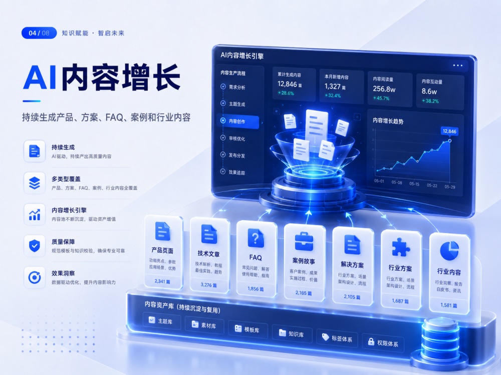 AI 內容增長