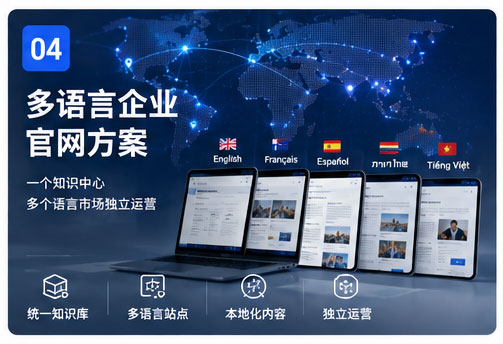 多語言企業官網方案